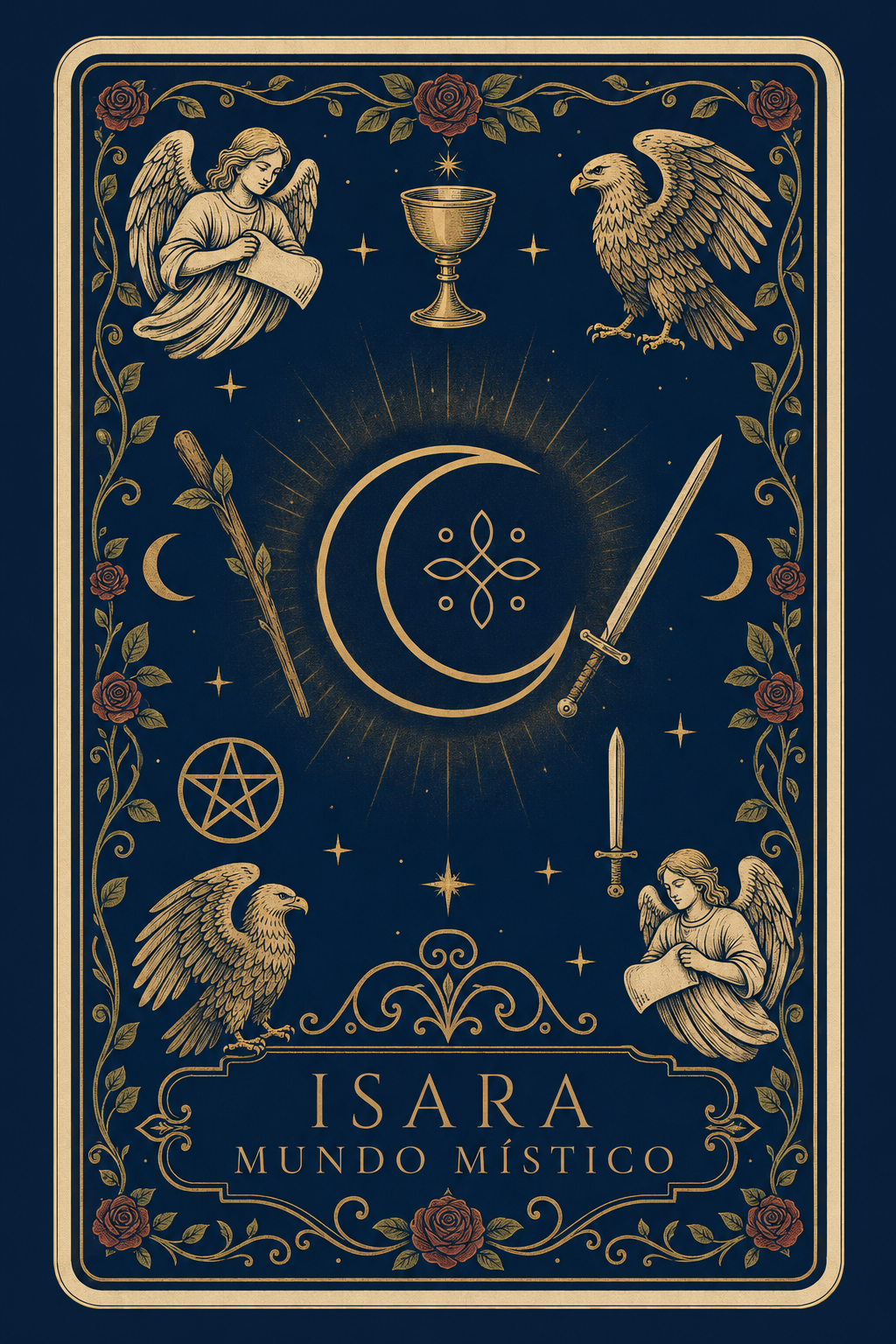 Reverso de la carta Isara