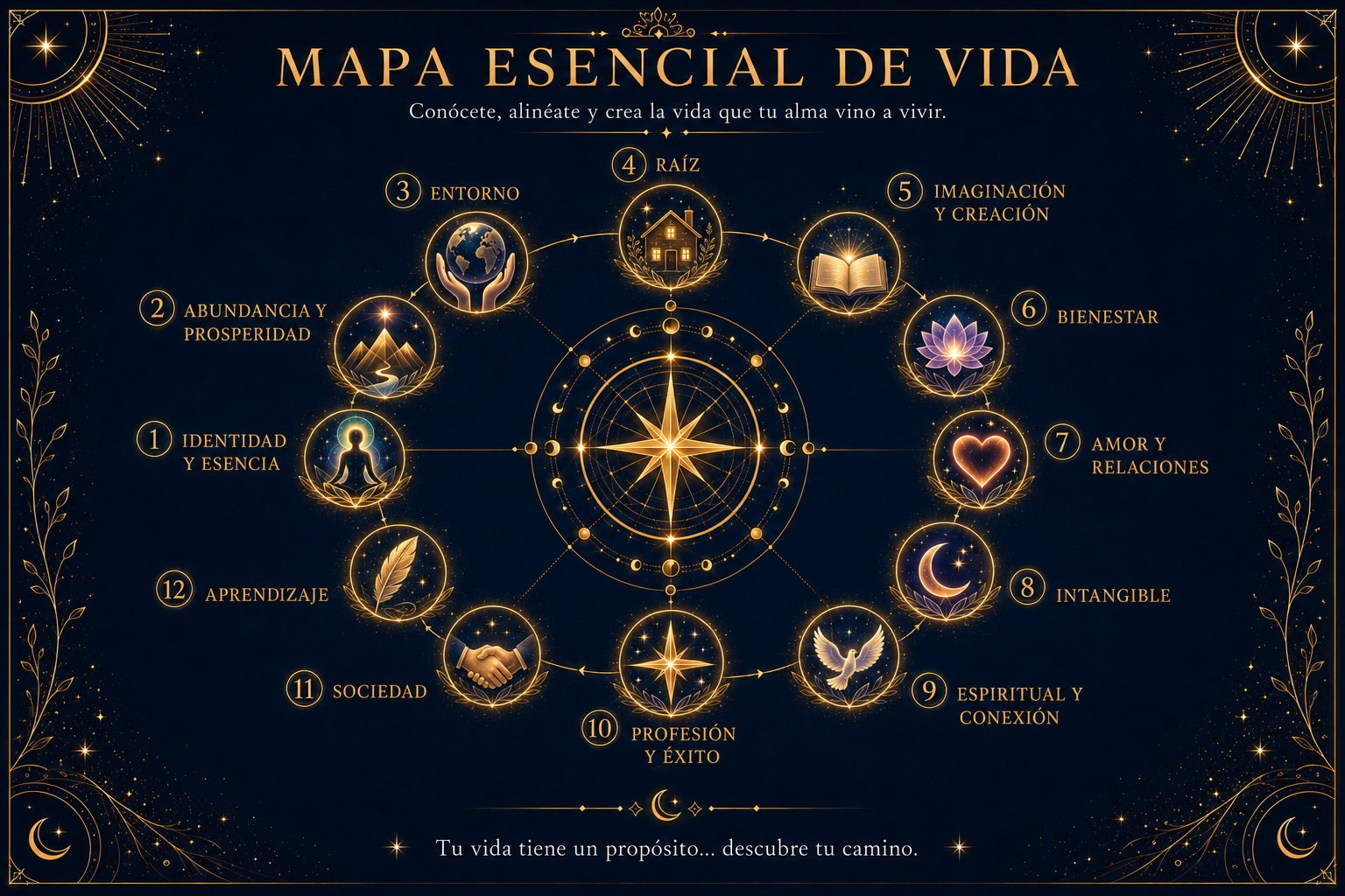 Mapa esencial de vida